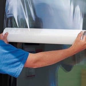 لصق النايلون اللاصق على الزجاج