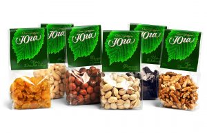 النايلون الشفاف لتغليف الفواكه المجففة