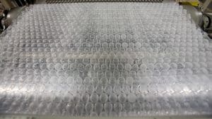 Puffy nylon, bubble nylon, shock absorbing nylon