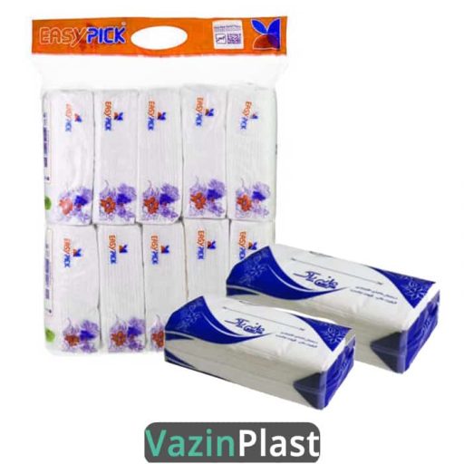 پلاستیک دستمال کاغذی-تولیدی وزین پلاست