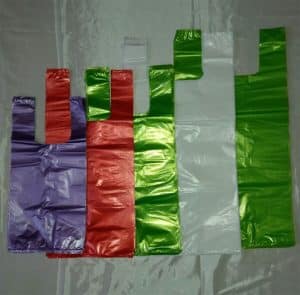 پلاستیک دسته دار رنگی