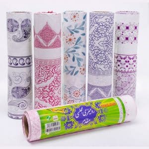 Thick patterned disposable tablecloth