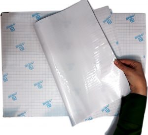 Glued book cover