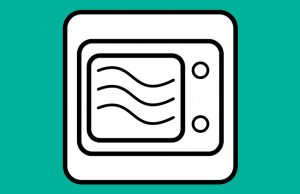 علامت مایکروویو روی ظروف پلاستیکی