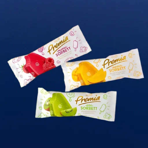 خرد سلفون بسته بندی بستنی