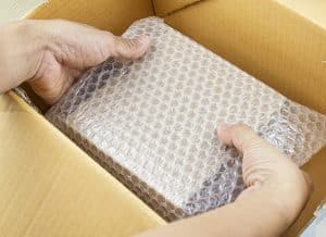 بسته بندی با نایلون حبابدار