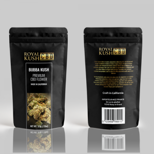 پاکت بسته بندی مشکی طلایی