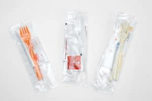 نایلون بسته بندی قاشق چنگال پلاستیکی