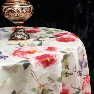 مفرش طاولة من البوليستر للاستعمال مرة واحدة