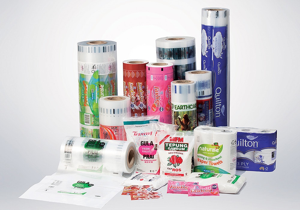 لفاف بسته بندی چاپ دار