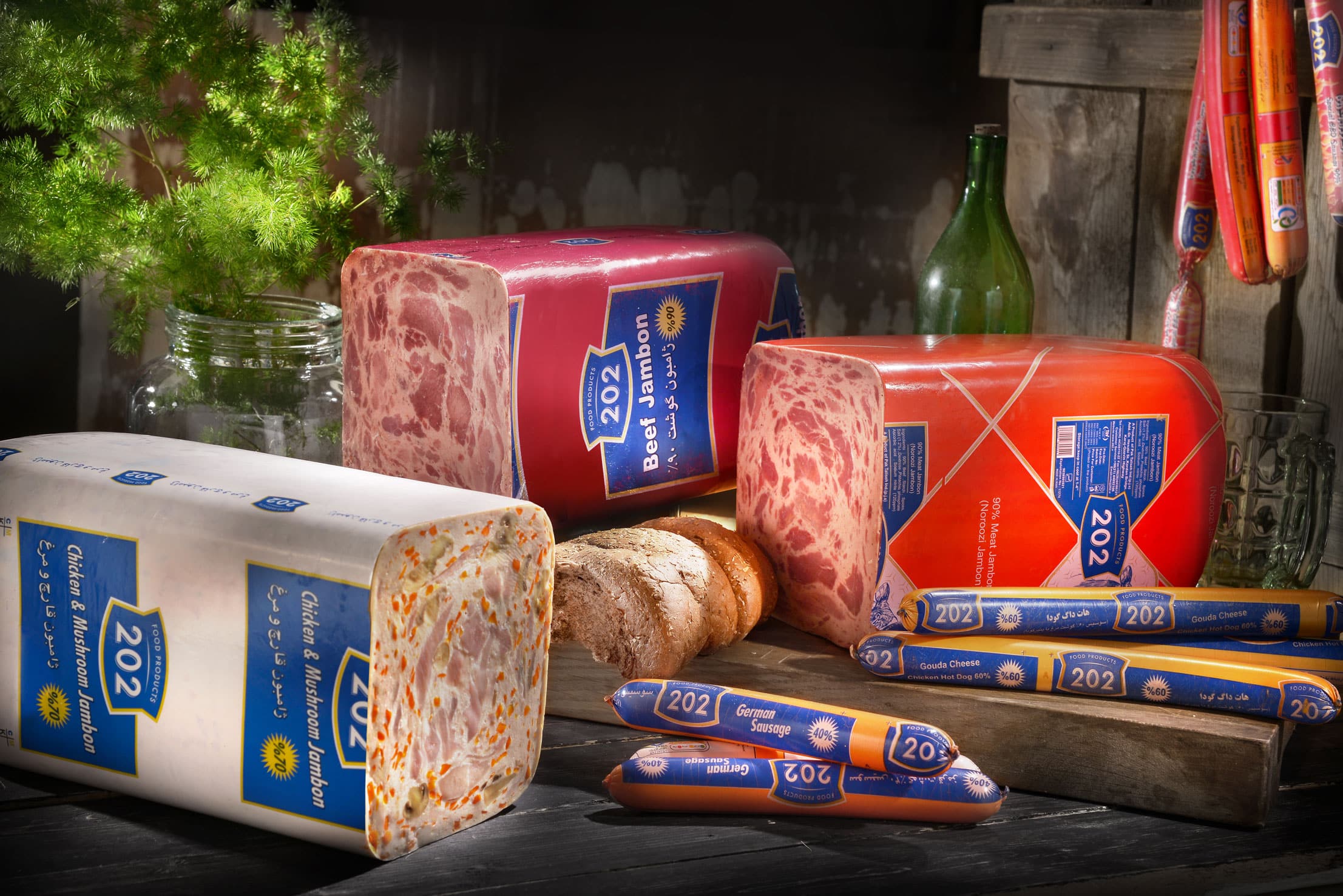 لفاف بسته بندی سوسیس و کالباس