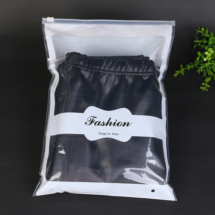 Cellophane packaging pants