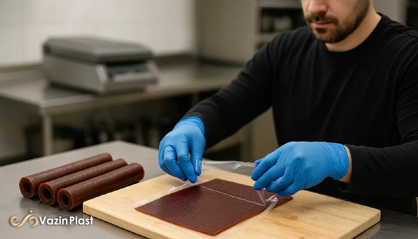 بهترین روش بسته بندی لواشک از نظر بهداشتی و اقتصادی