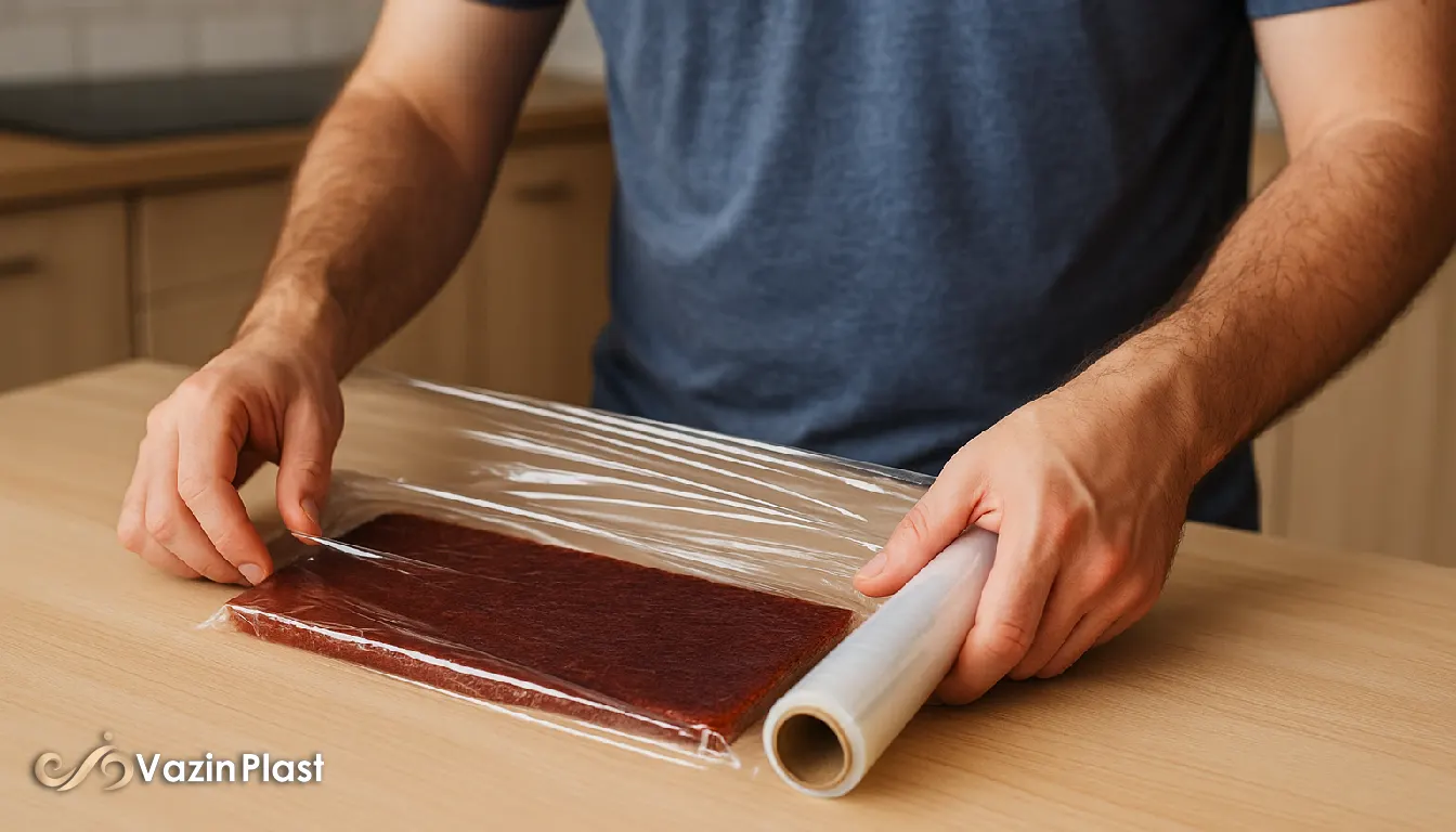 استفاده از سلفون برای لواشک