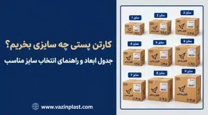 جدول-ابعاد-کارتن-پستی-و -راهنمای-انتخاب-سایز-مناسب